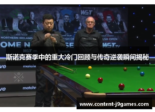 斯诺克赛季中的重大冷门回顾与传奇逆袭瞬间揭秘 斯诺克赛季中的重大冷门回顾与传奇逆袭瞬间揭秘